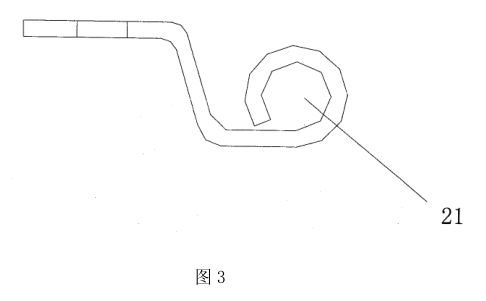 本實(shí)用新型的隱藏式鉸鏈的 Z 型合頁(yè)