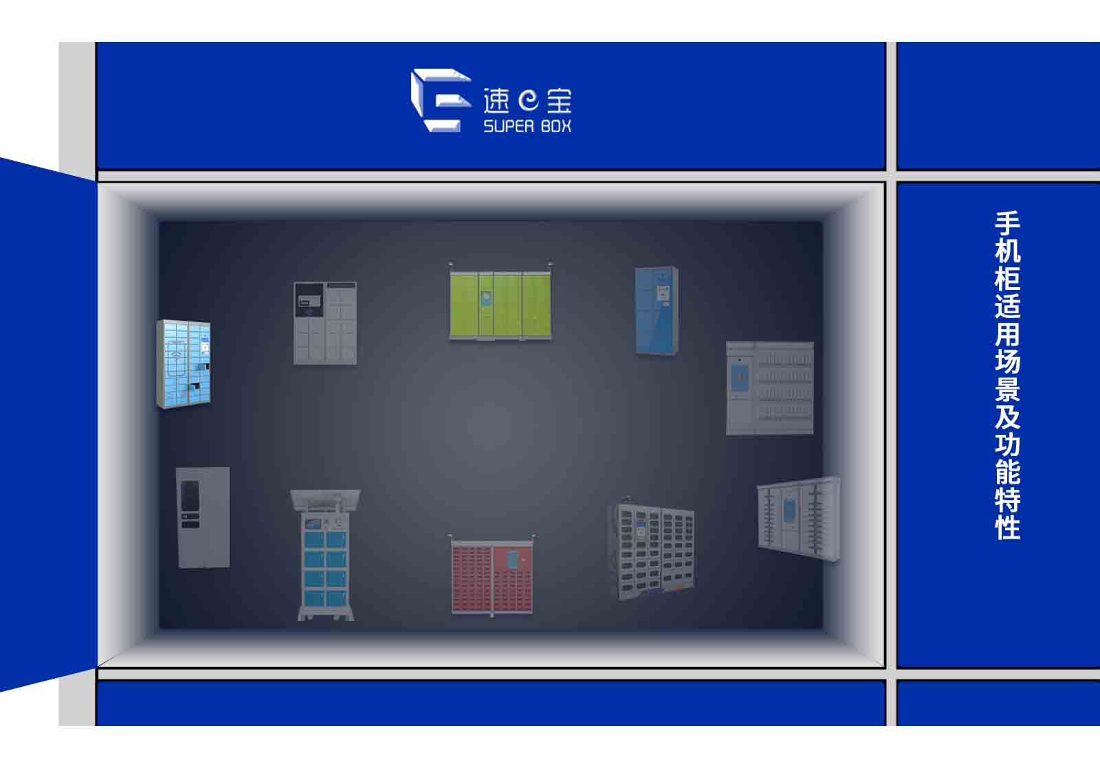 手機柜適用場景及功能特性